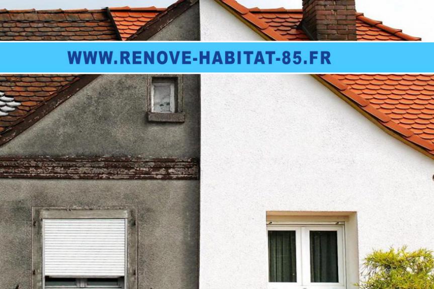 Ravalement facade 85