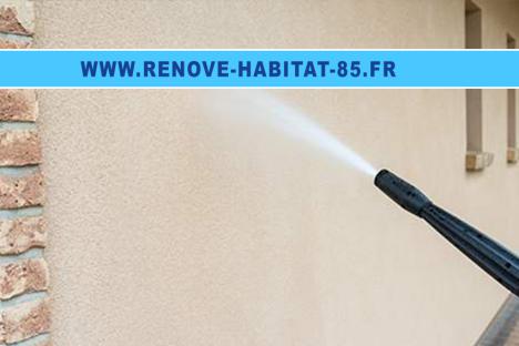 Nettoyage et traitement ravalement 85